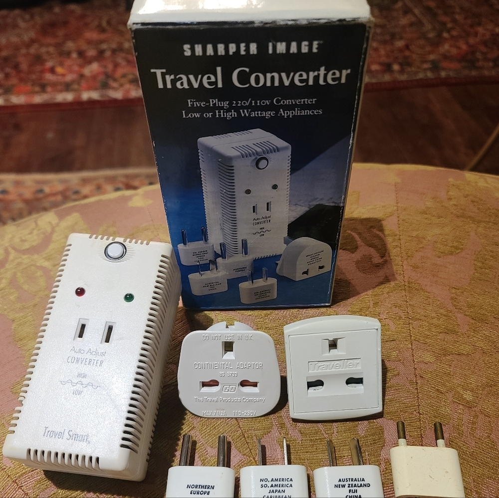 Used Sharper Image Travel Converter